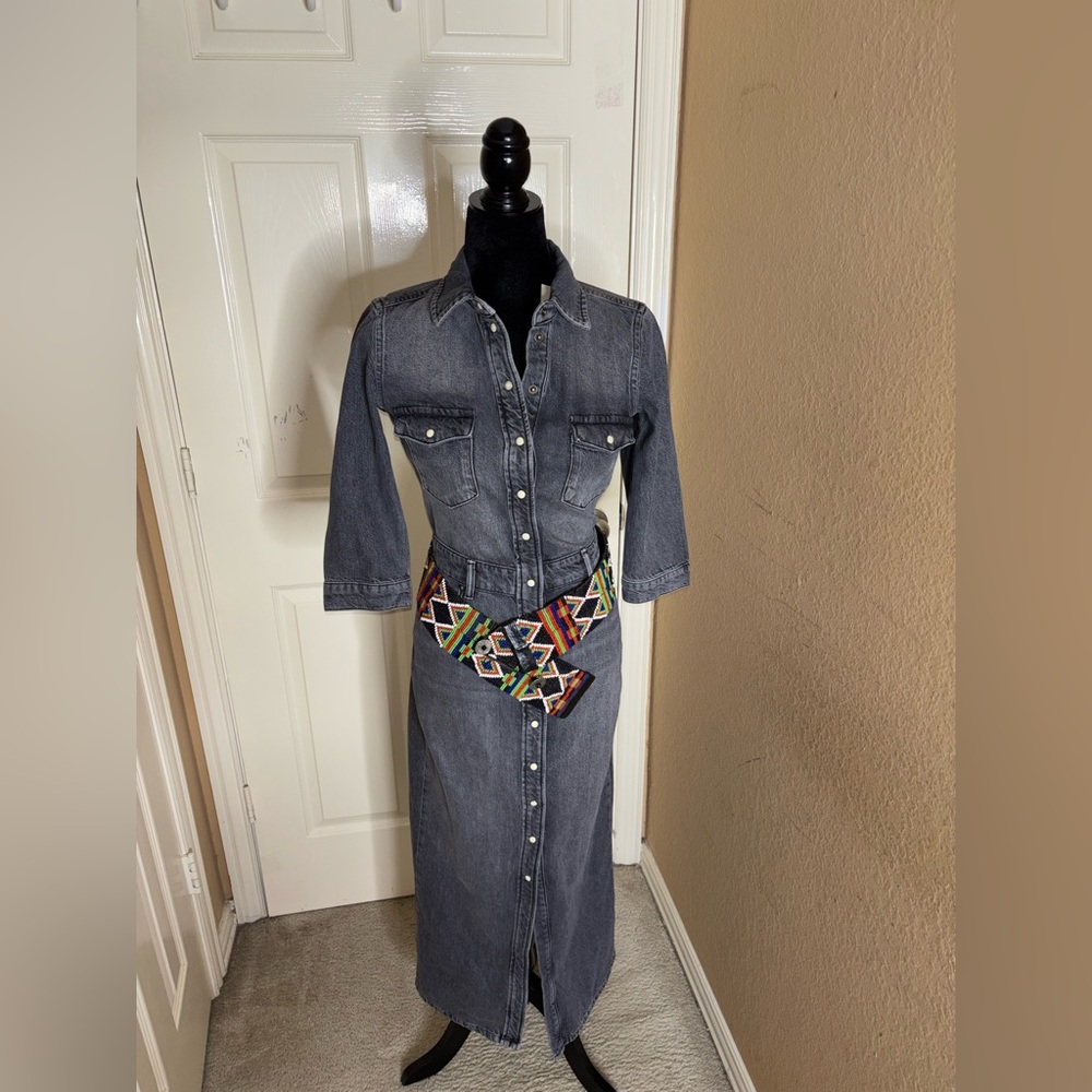 New AllSaints Blair Denim dress Size 0